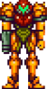 Pixel art Samus